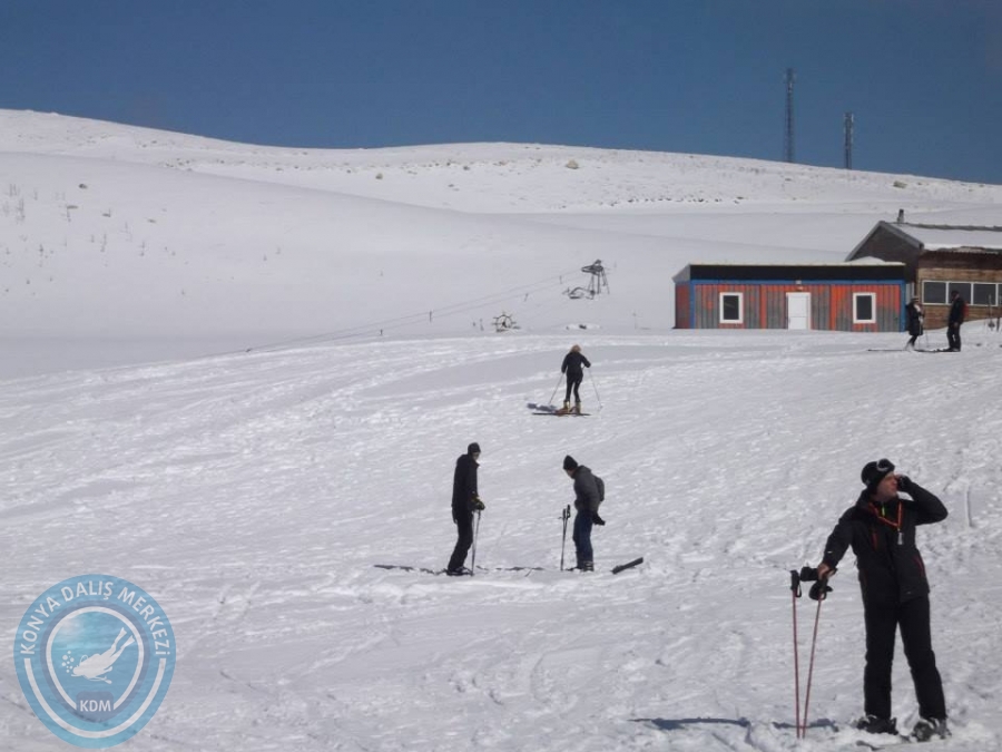 16 Şubat 2014 Davraz kayak eğitimleri